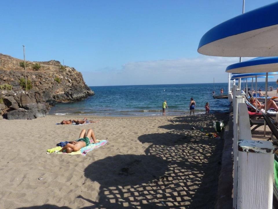 Beach-Front Tenerife Sth Sea And Pool View Costa Del Silencio Exterior photo